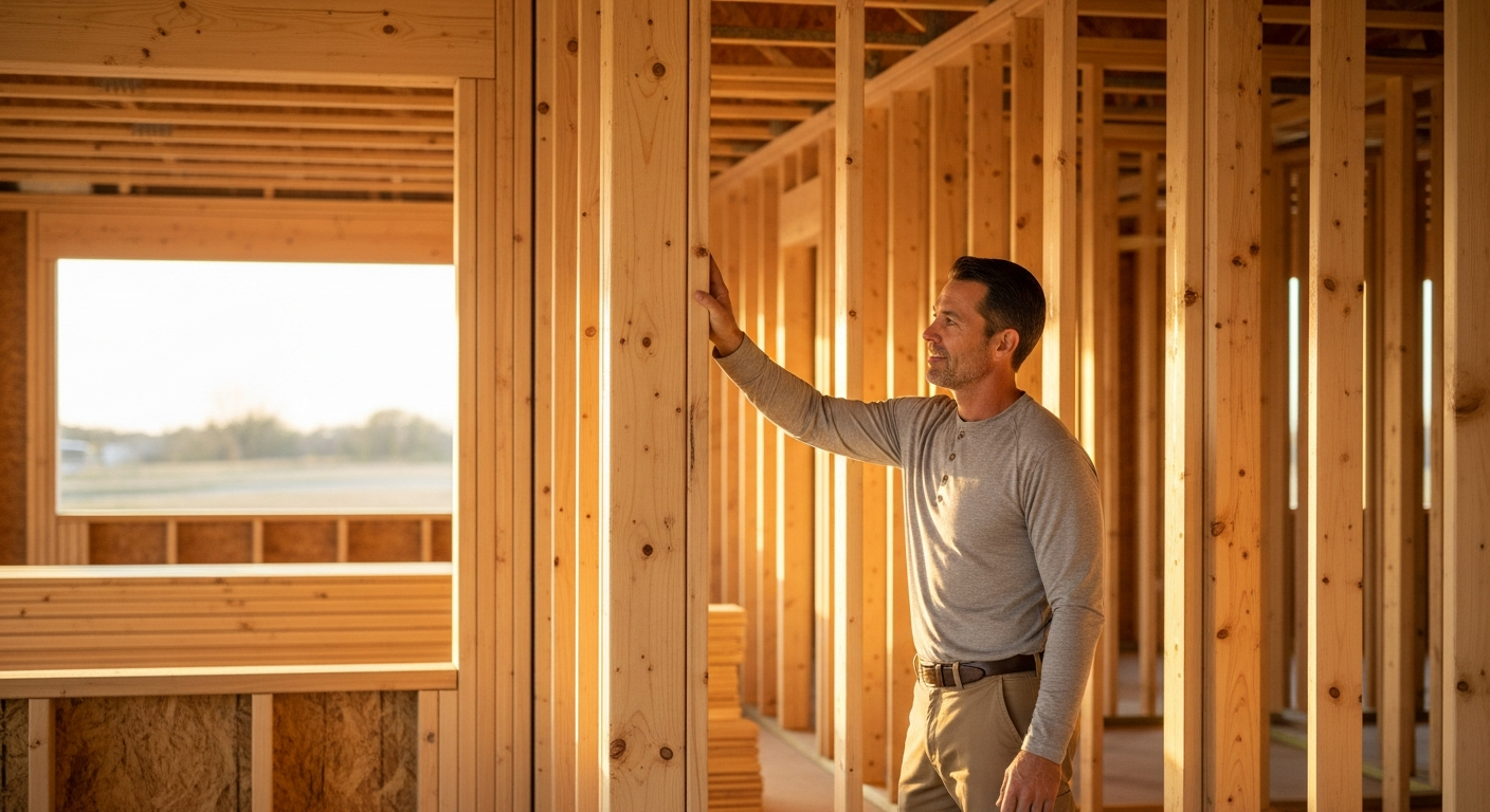 Residential framing craftsmanship by Artisan Framing in northeast Oklahoma